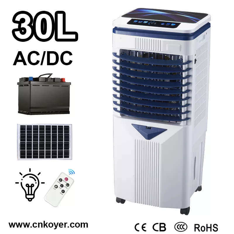 Rechargeable evaporative Air Cooler ພັດລົມ